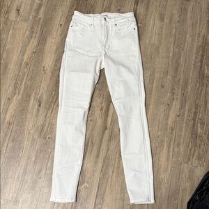 Good American Women's Skinny White Jeans